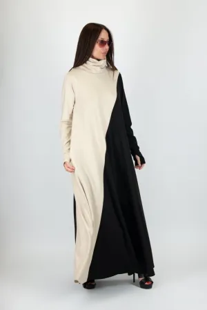 A Line Turtleneck Dress Vivian