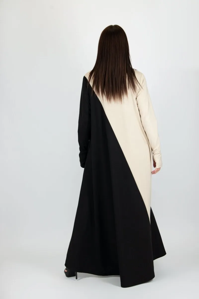 A Line Turtleneck Dress Vivian