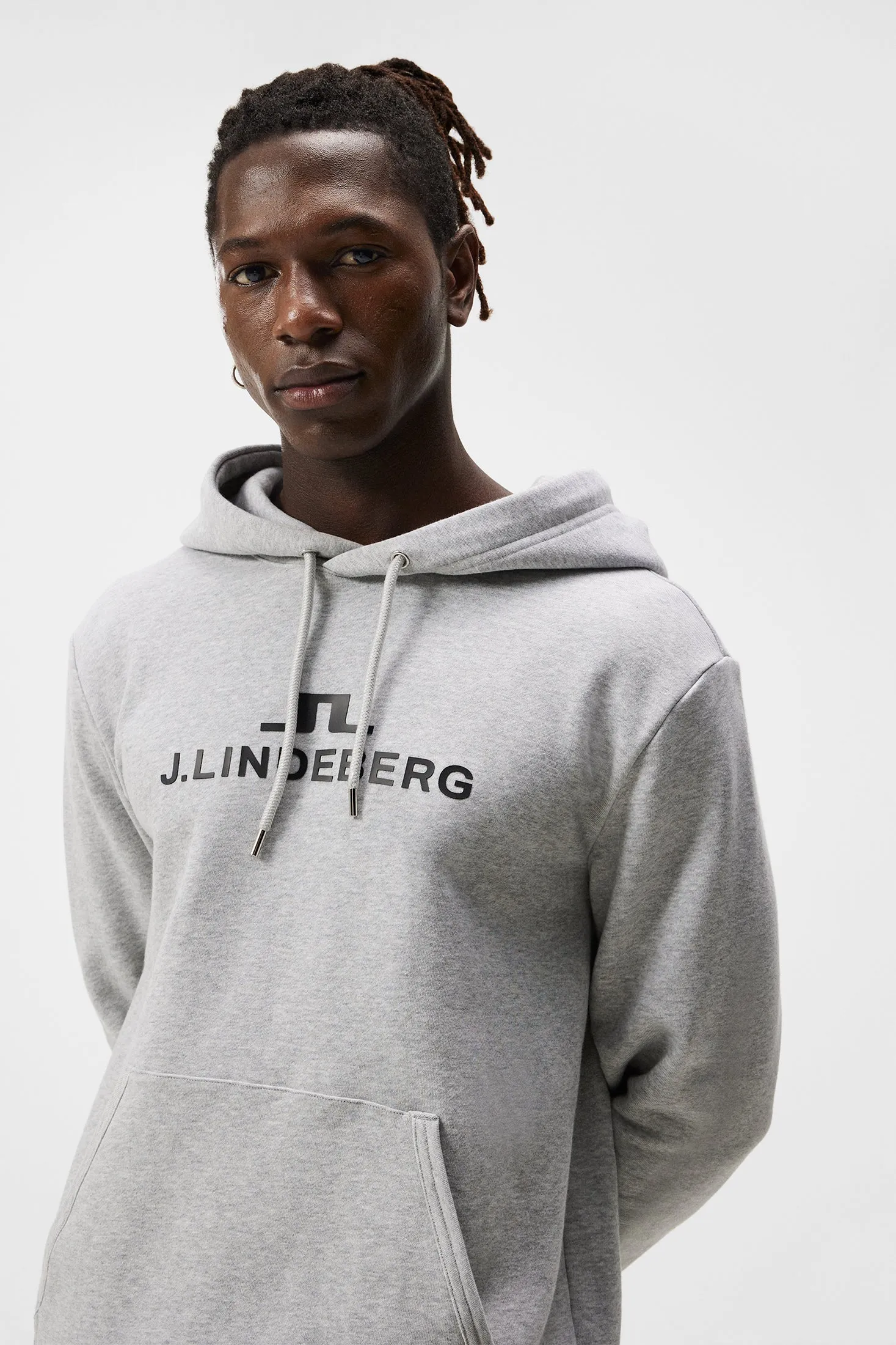 Alpha Hood / Light Grey Melange