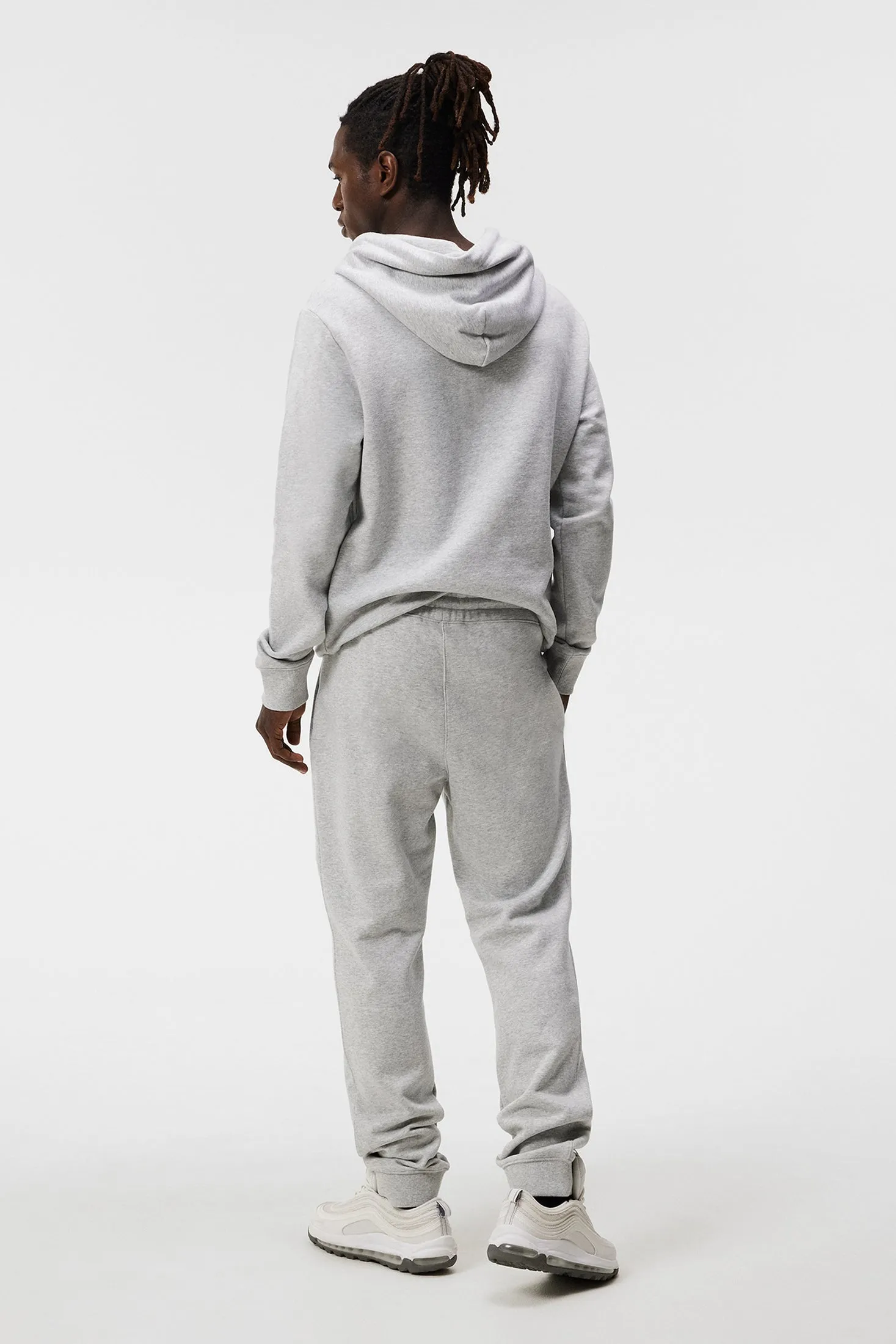 Alpha Hood / Light Grey Melange