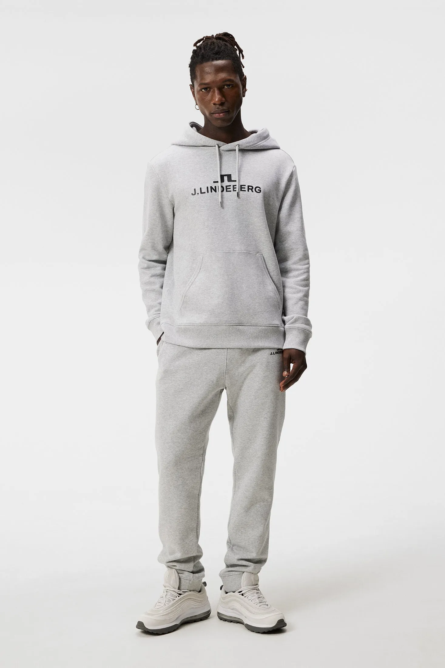 Alpha Hood / Light Grey Melange