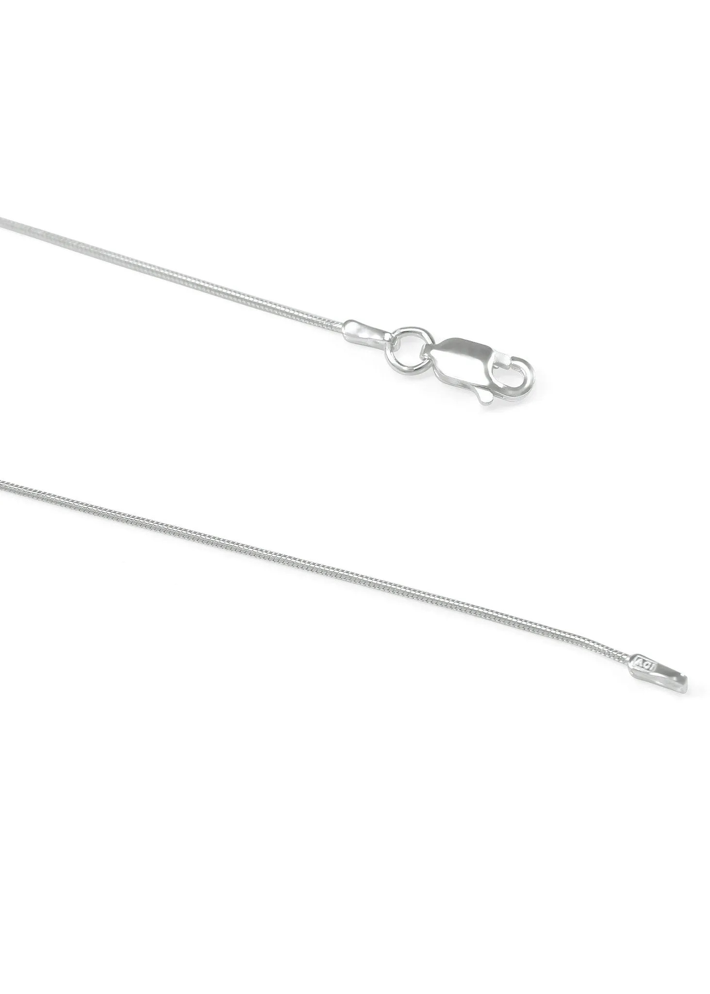 Alpha Xi Delta Sterling Silver Lavaliere Pendant with Light Blue CZ Crystal