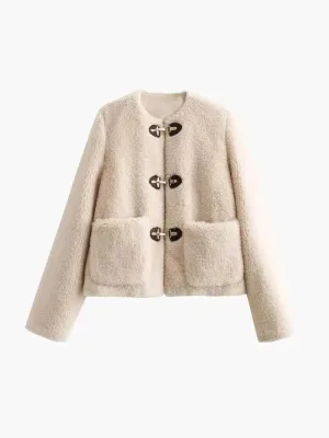 Aurora – Faux shearling – Teddy coat