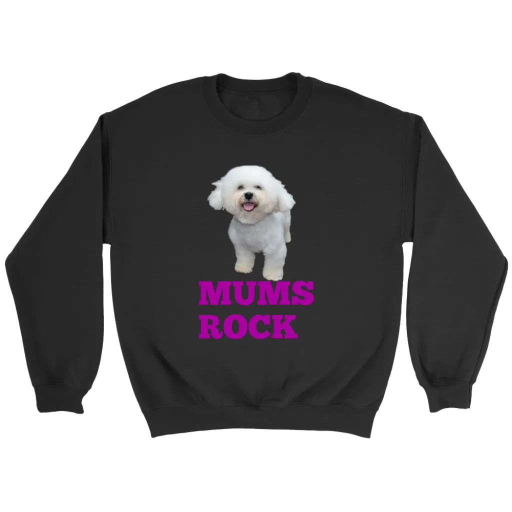 Bichon Mums Rock Sweatshirt