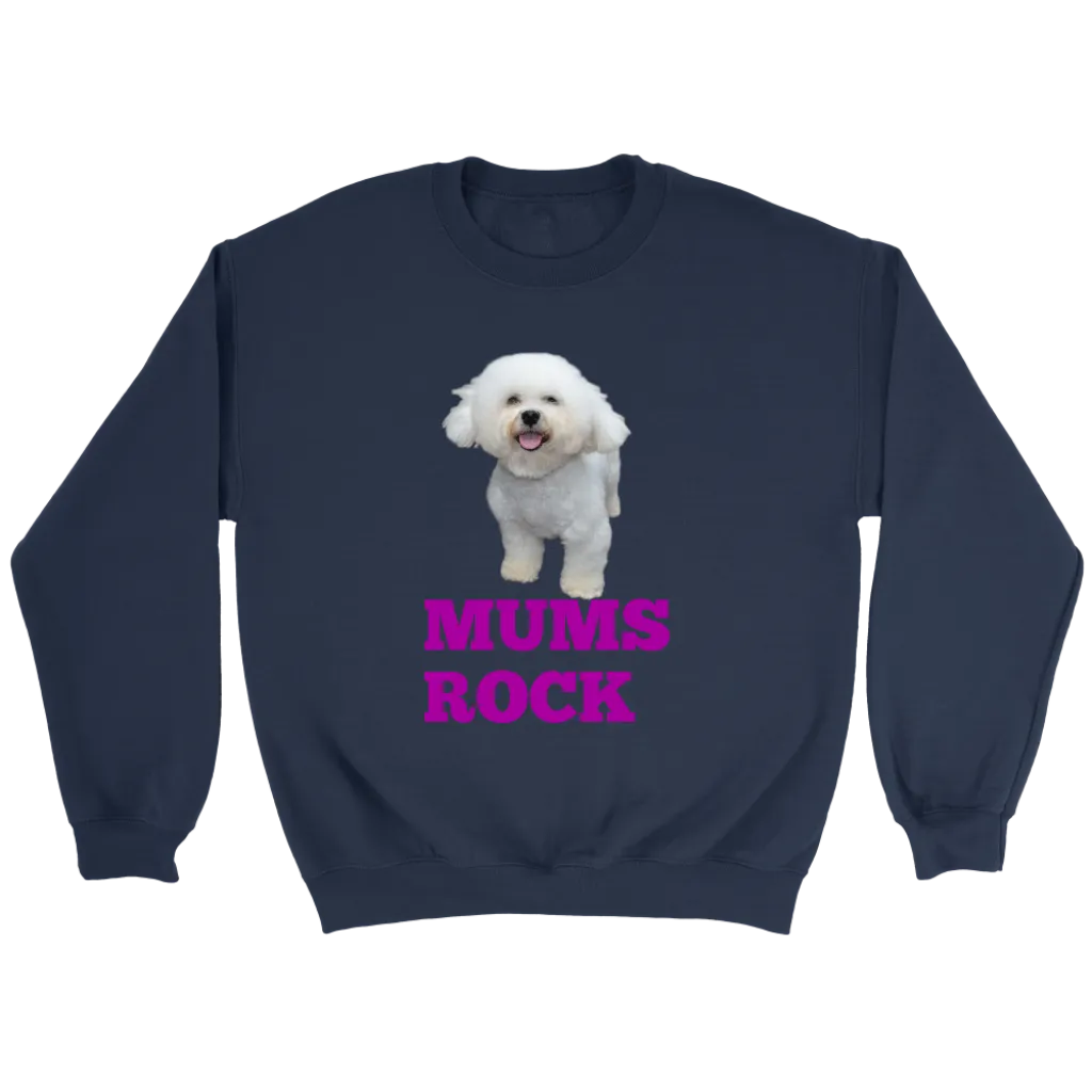 Bichon Mums Rock Sweatshirt