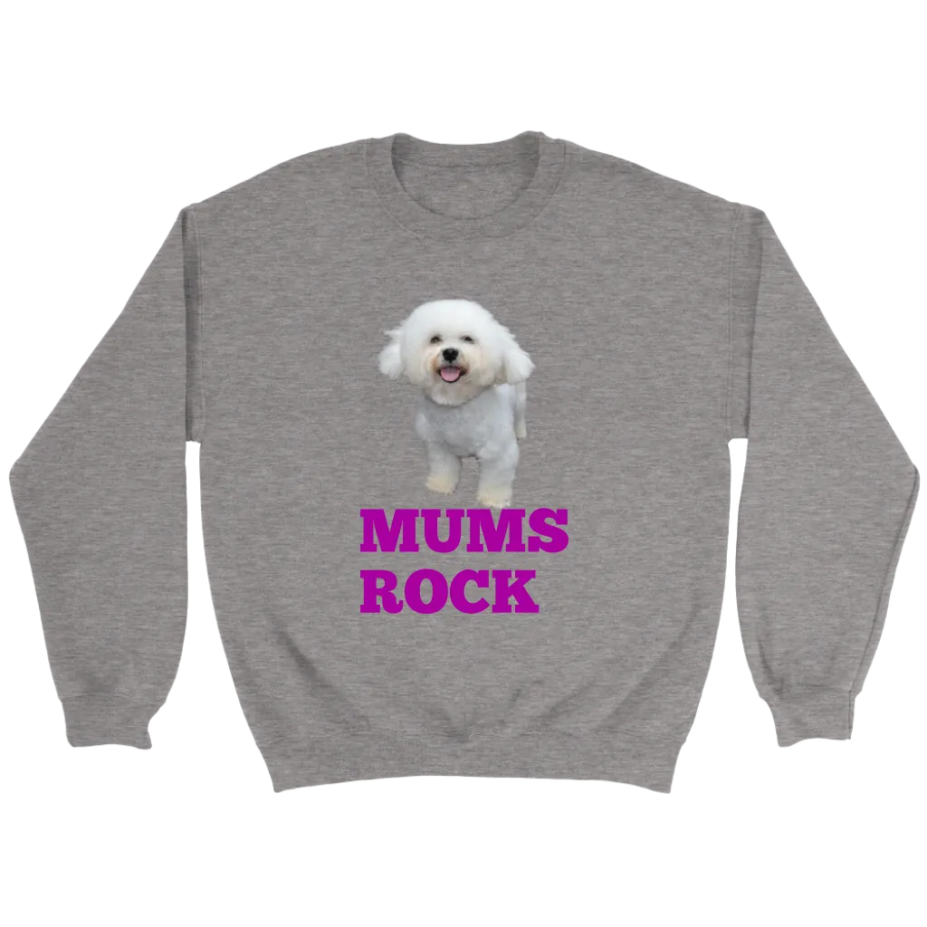 Bichon Mums Rock Sweatshirt