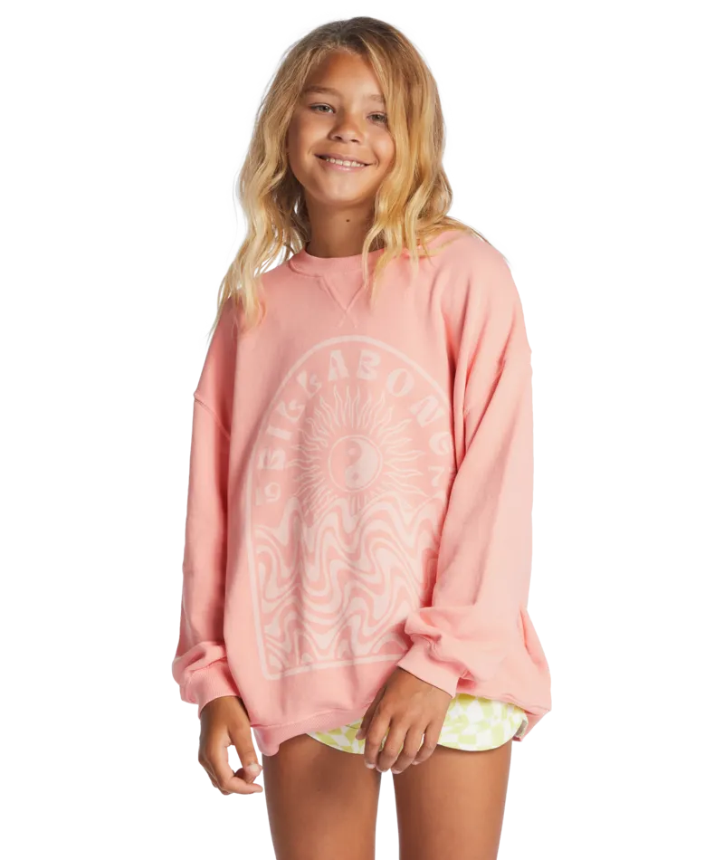 Billabong Making Waves Sweatshirt-Soft N Peachy
