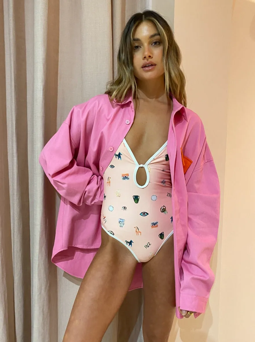 Blanca George Shirt in Pink