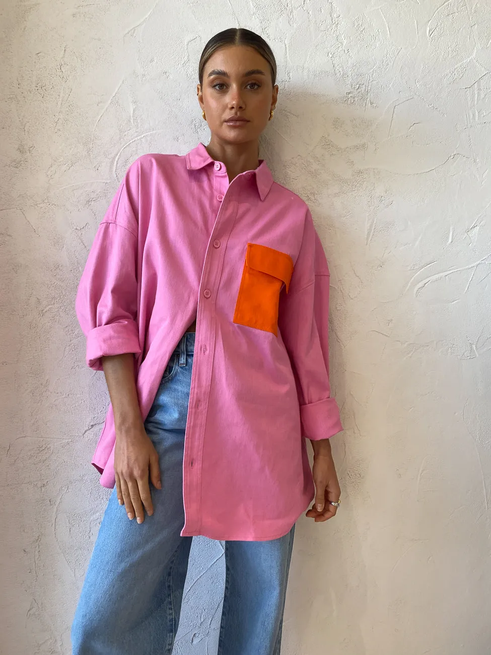 Blanca George Shirt in Pink