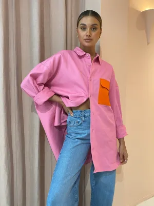 Blanca George Shirt in Pink