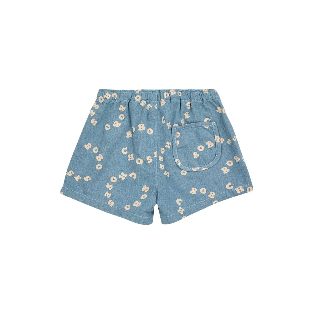 Bobo Choses Baby Bobo Choses Circle Denim Bermuda Shorts