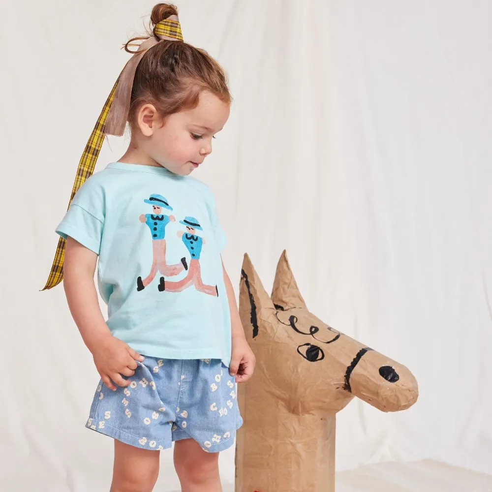 Bobo Choses Baby Bobo Choses Circle Denim Bermuda Shorts