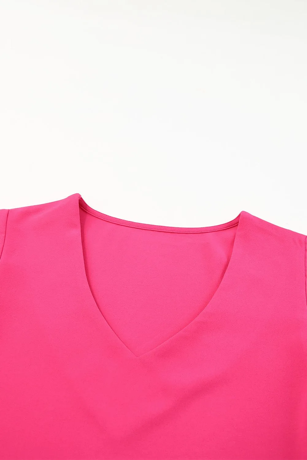 Boho V Neck Bell Sleeve Top