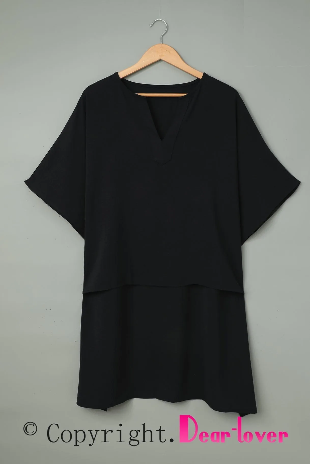 Boho V Neck Bell Sleeve Top