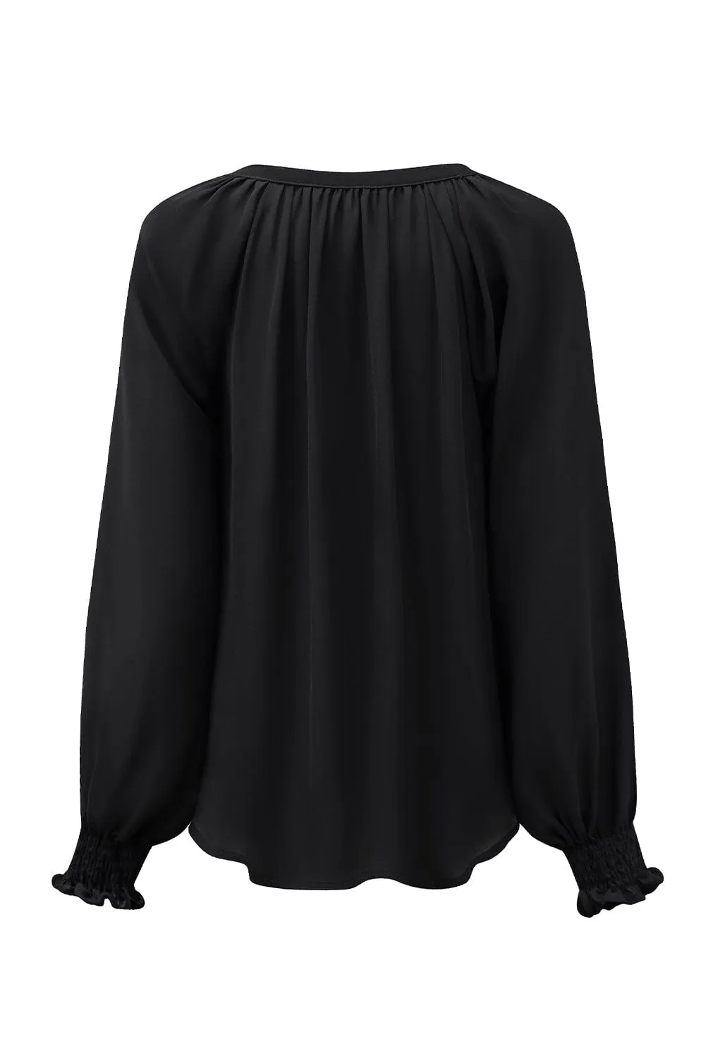 Boho V Neck Bell Sleeve Top