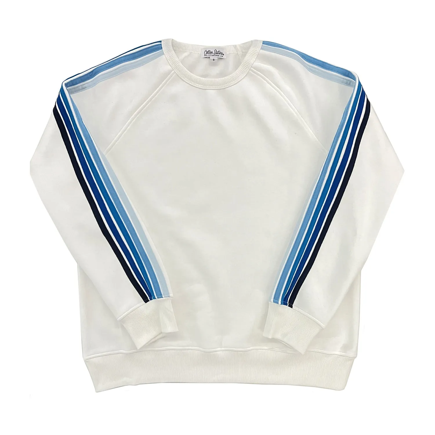 Butler University Striped Crewneck Sweatshirt