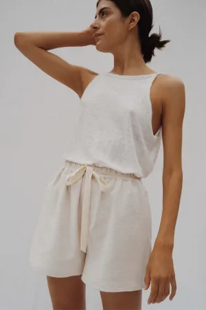 Cooper Cotton Oxford Short Ivory