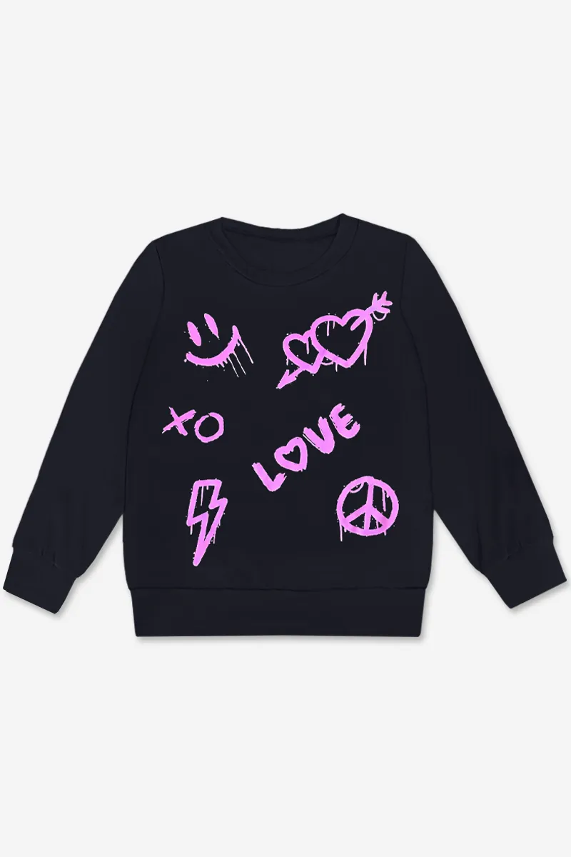 Cotton Soft French Terry Crewneck Sweatshirt