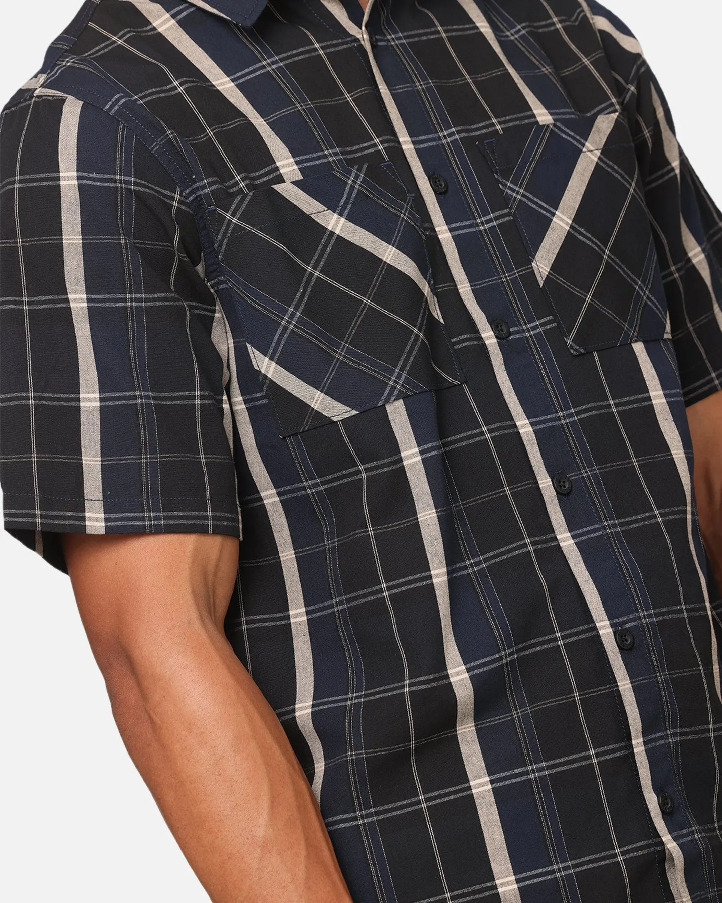 Dickies Best N West Button Up Shirt Black
