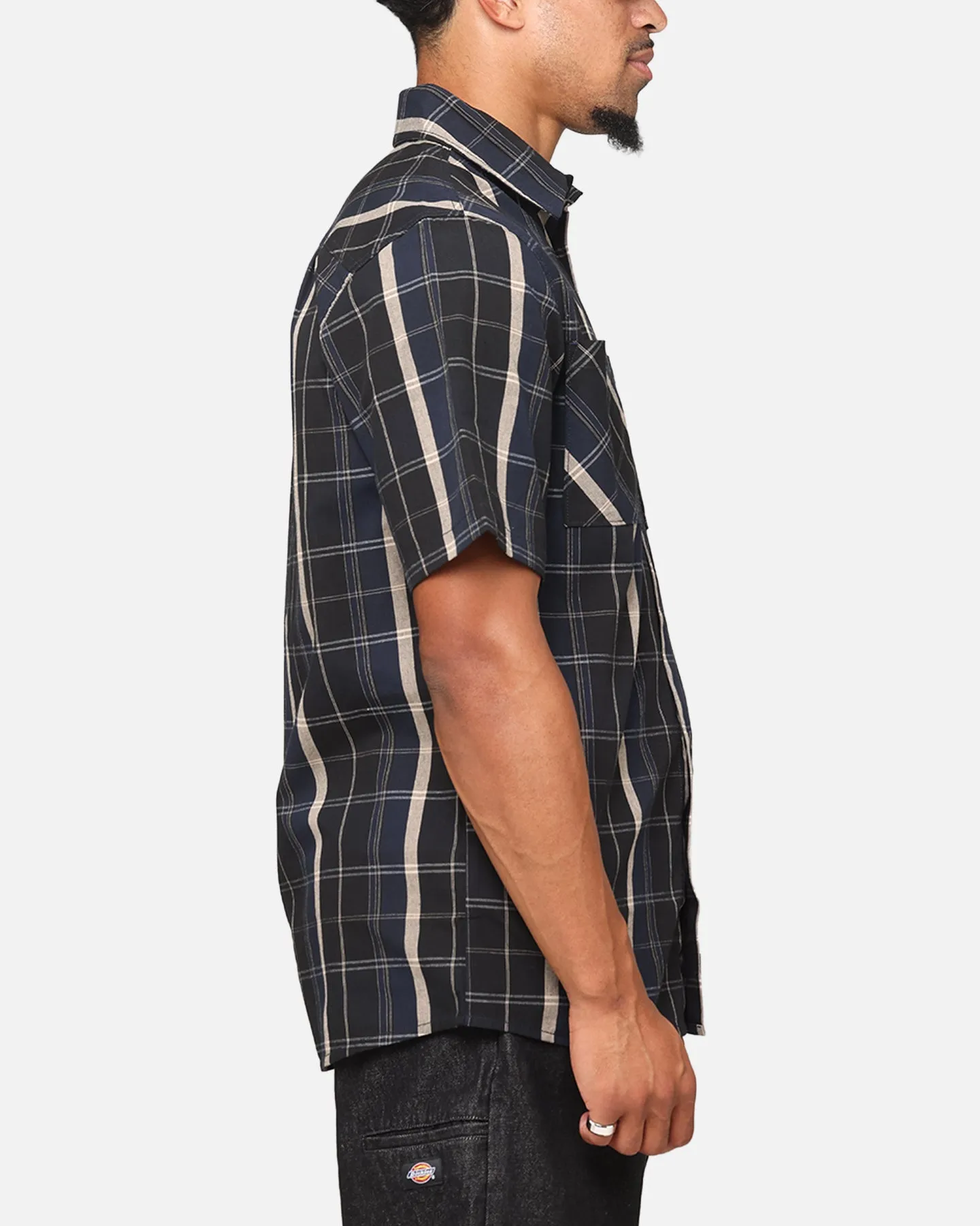 Dickies Best N West Button Up Shirt Black