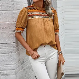Elegantly Textured Blouse