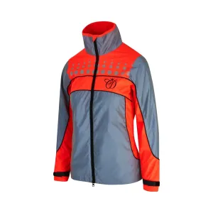 Equisafety Reflective Mercury Riding Jacket -RED/ORANGE