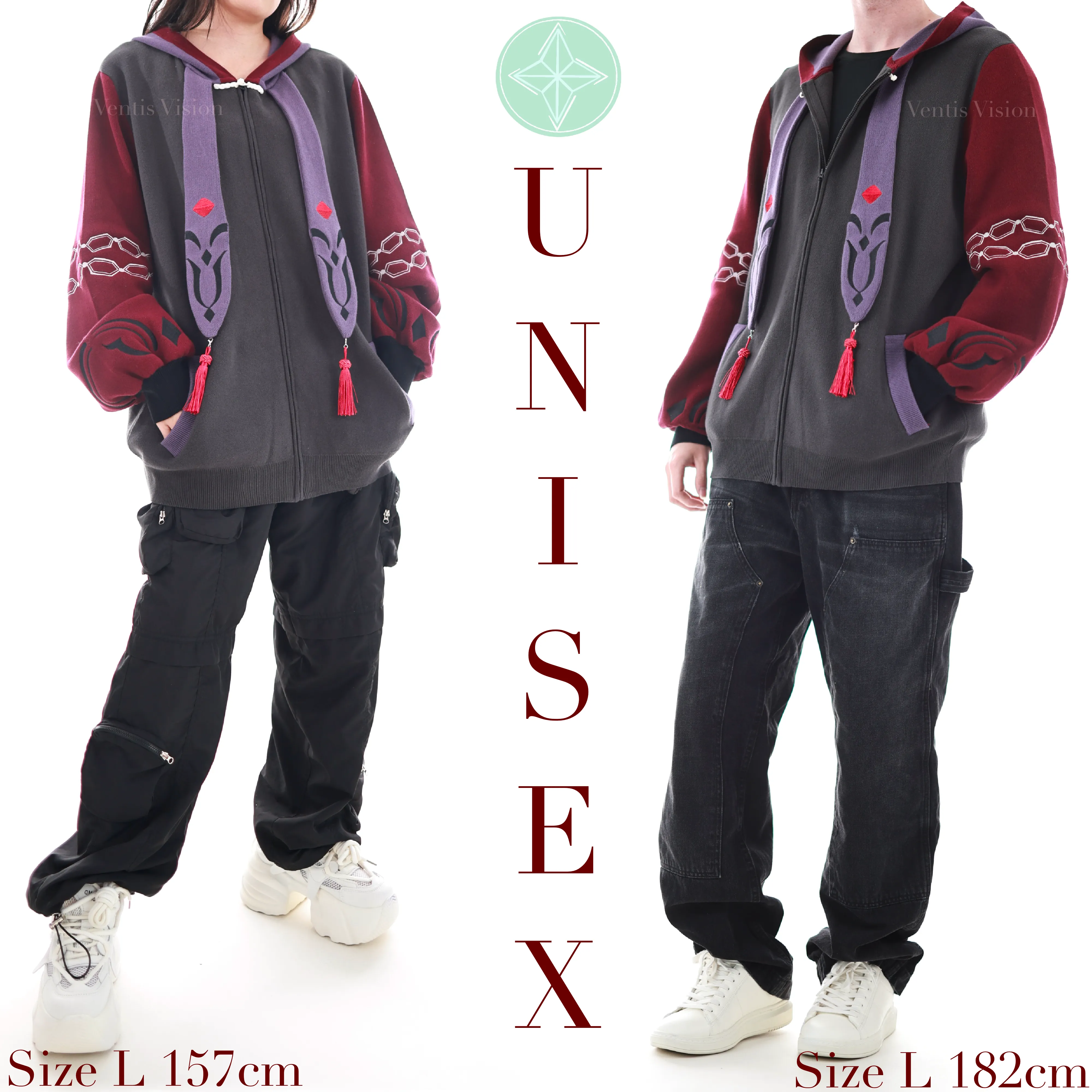 Genshin Zipper Hoodie II Preorder