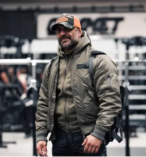 GYM BUDDY COMBAT PILOT AIR FORCE BOMBER JACKET