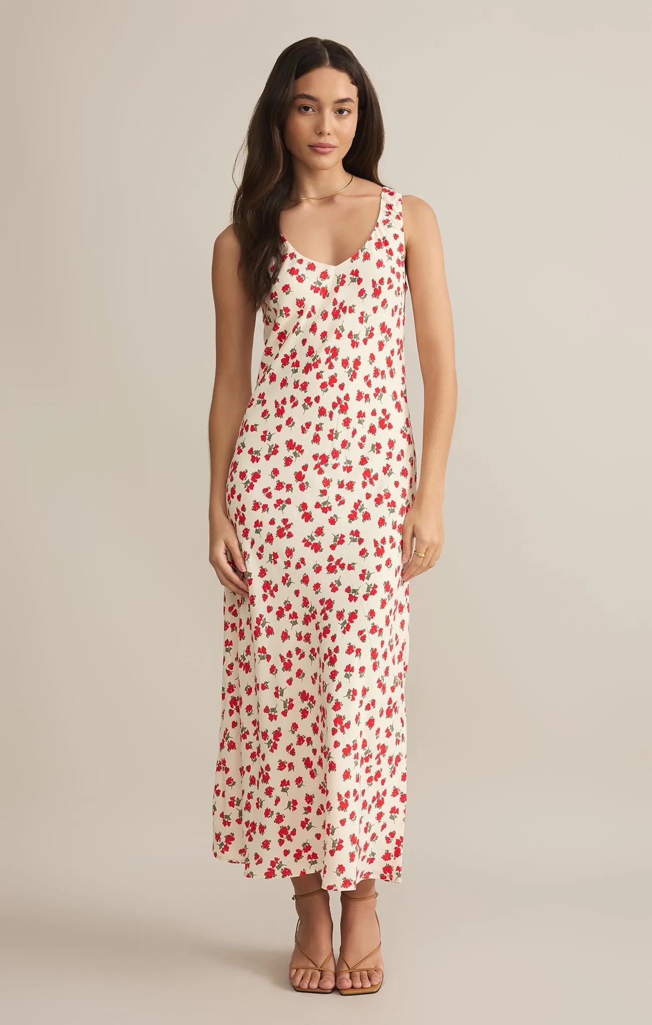 Hana La Rosa Ditsy Maxi Dress