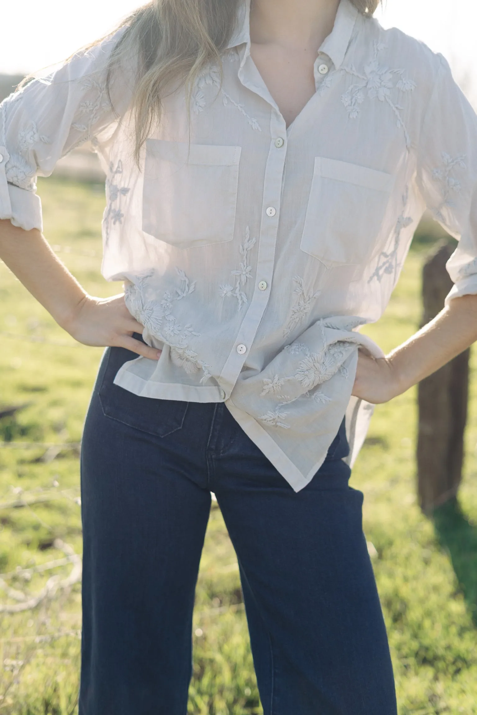 Jo Button-Up Shirt