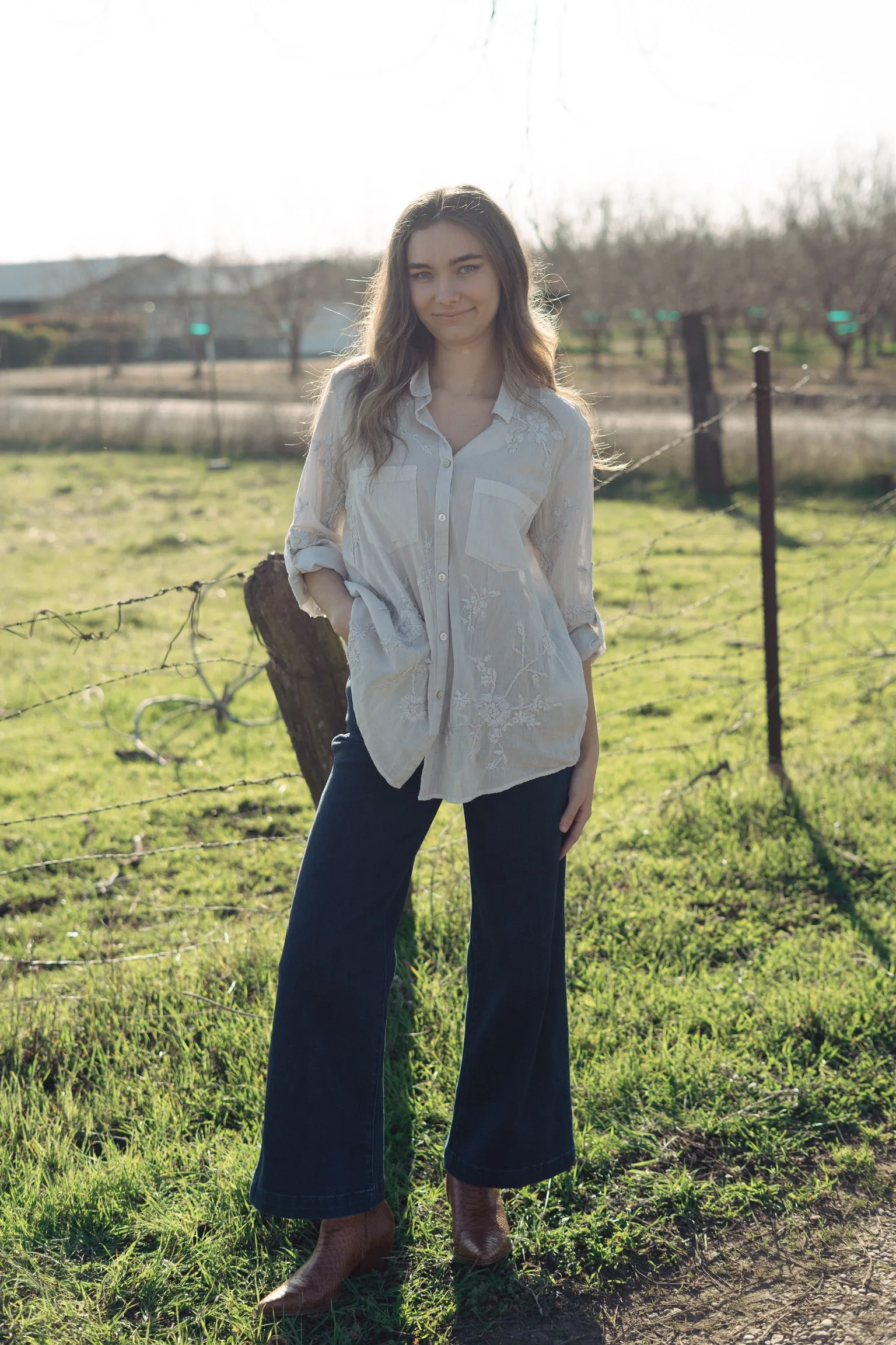 Jo Button-Up Shirt