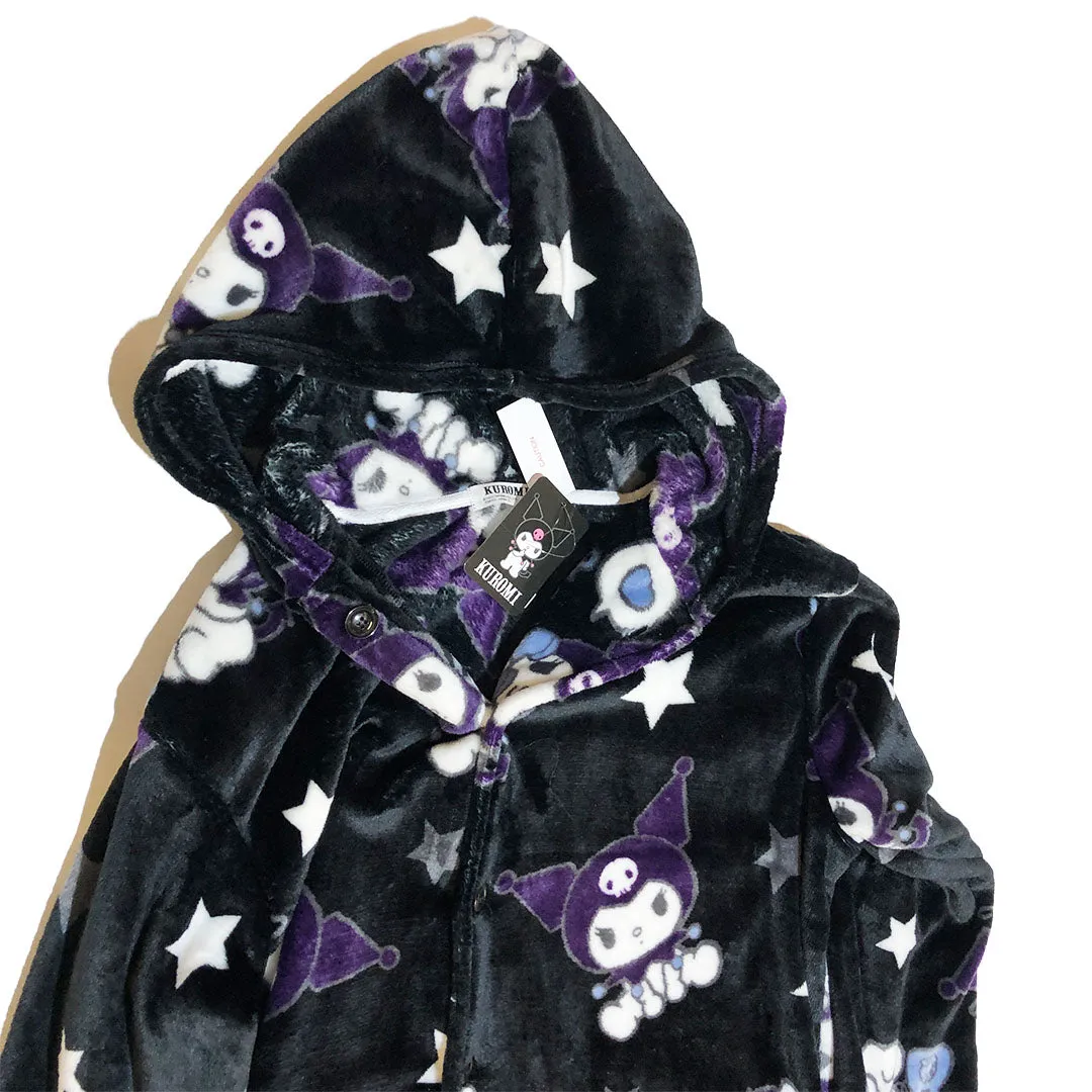 LAST ONE!  Kuromi Fleece Coat