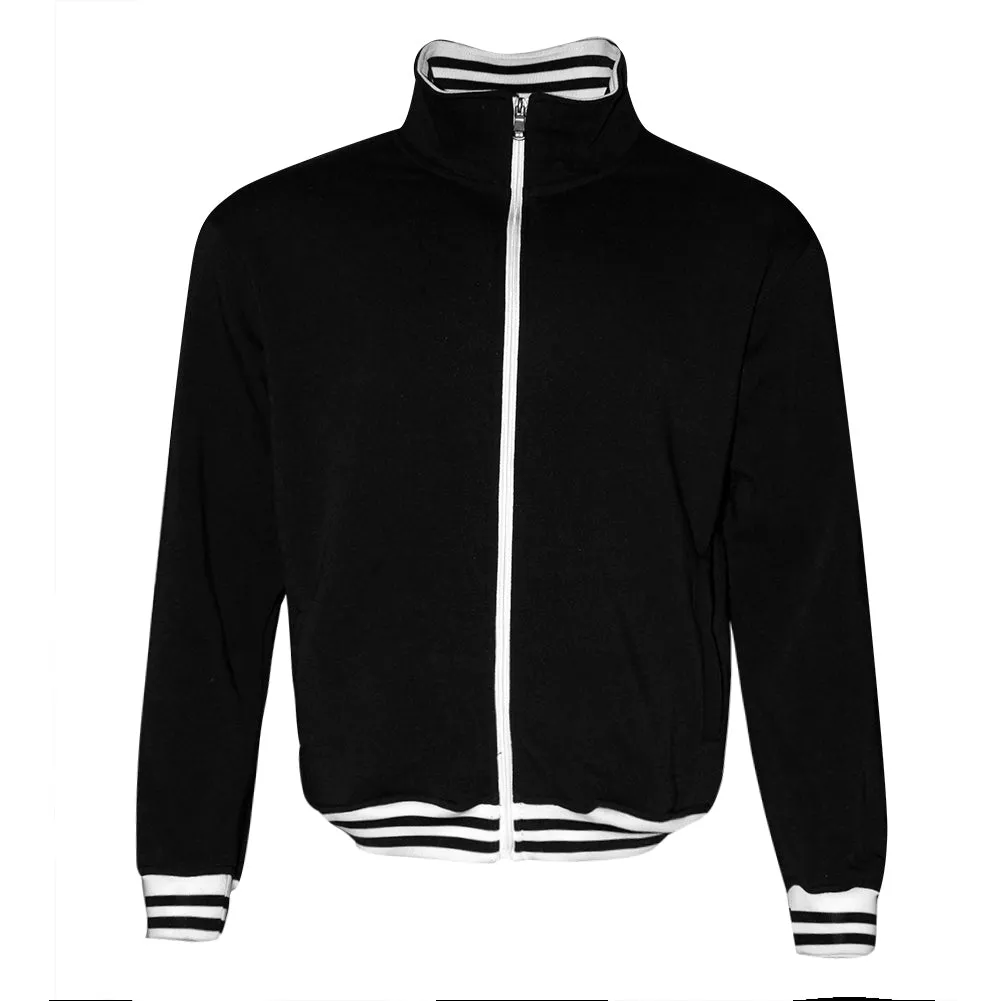 Mens Zip-Up Bomber Jacket Casual Sports Pocket Zipper Coat HK0702