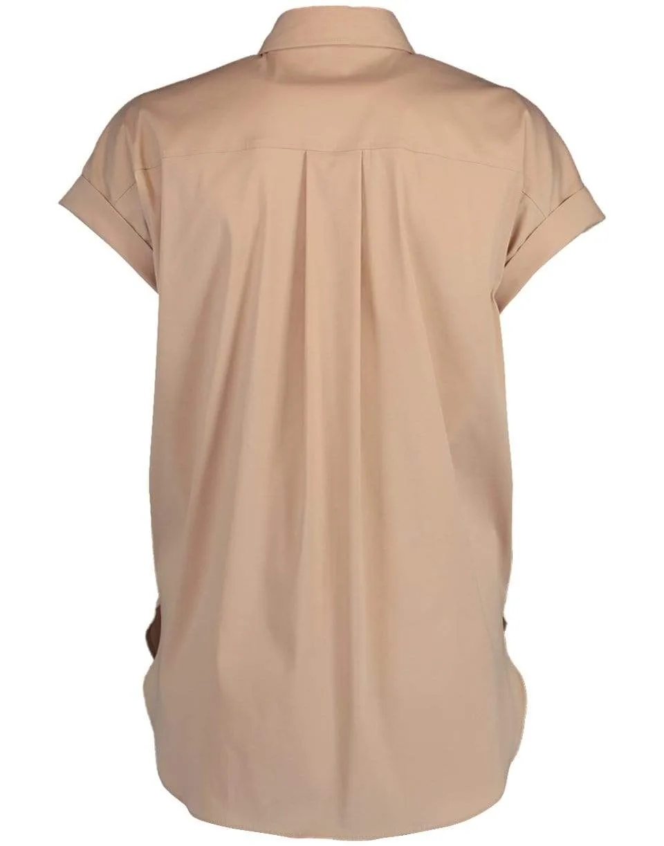 Monili Pocket Button Up Blouse