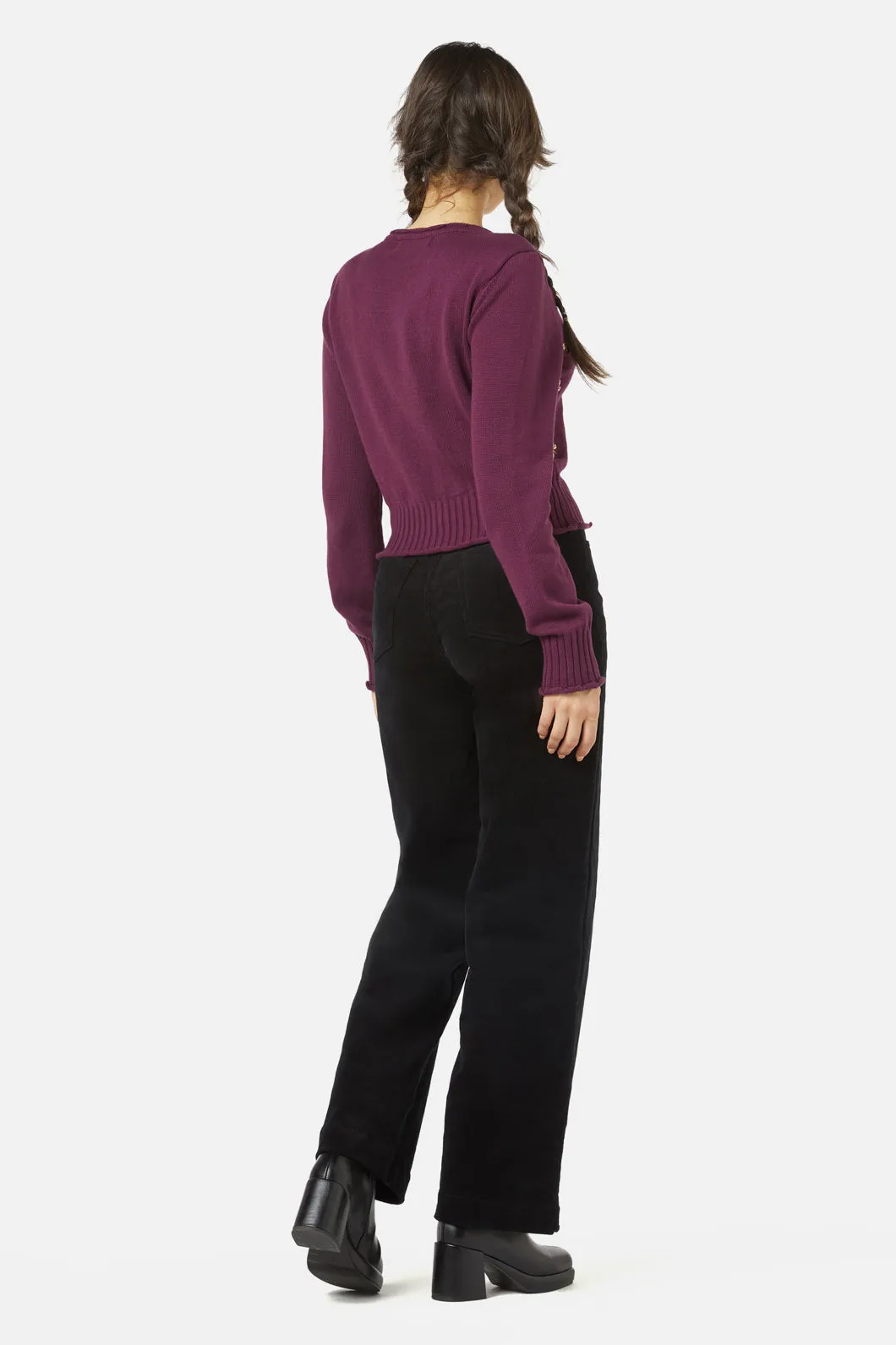 NZ Bee Embroidered Cardi