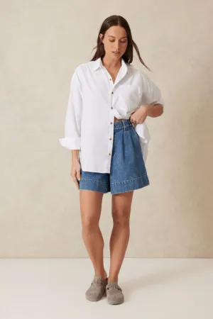 Oversized Shirt - White Organic