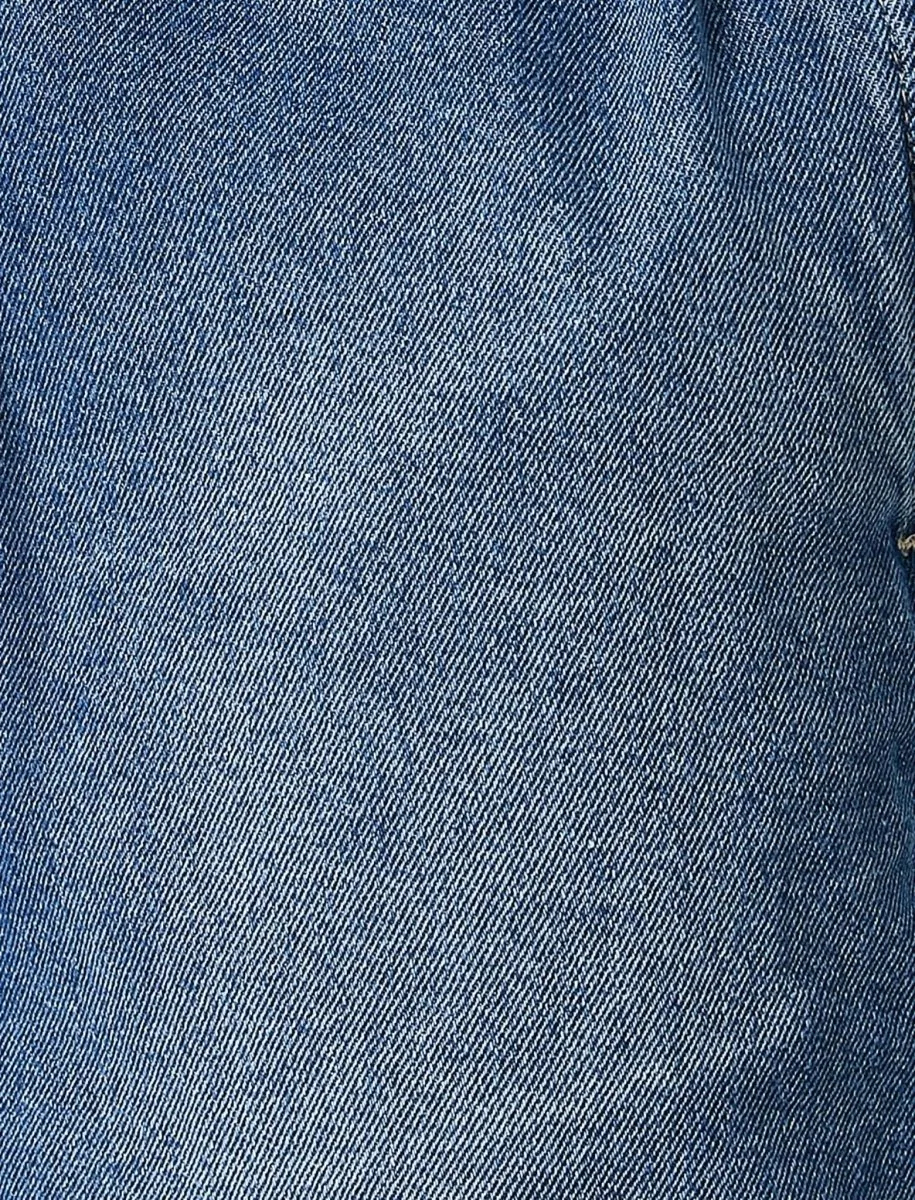 Pull On Denim Short in Dark Indigo
