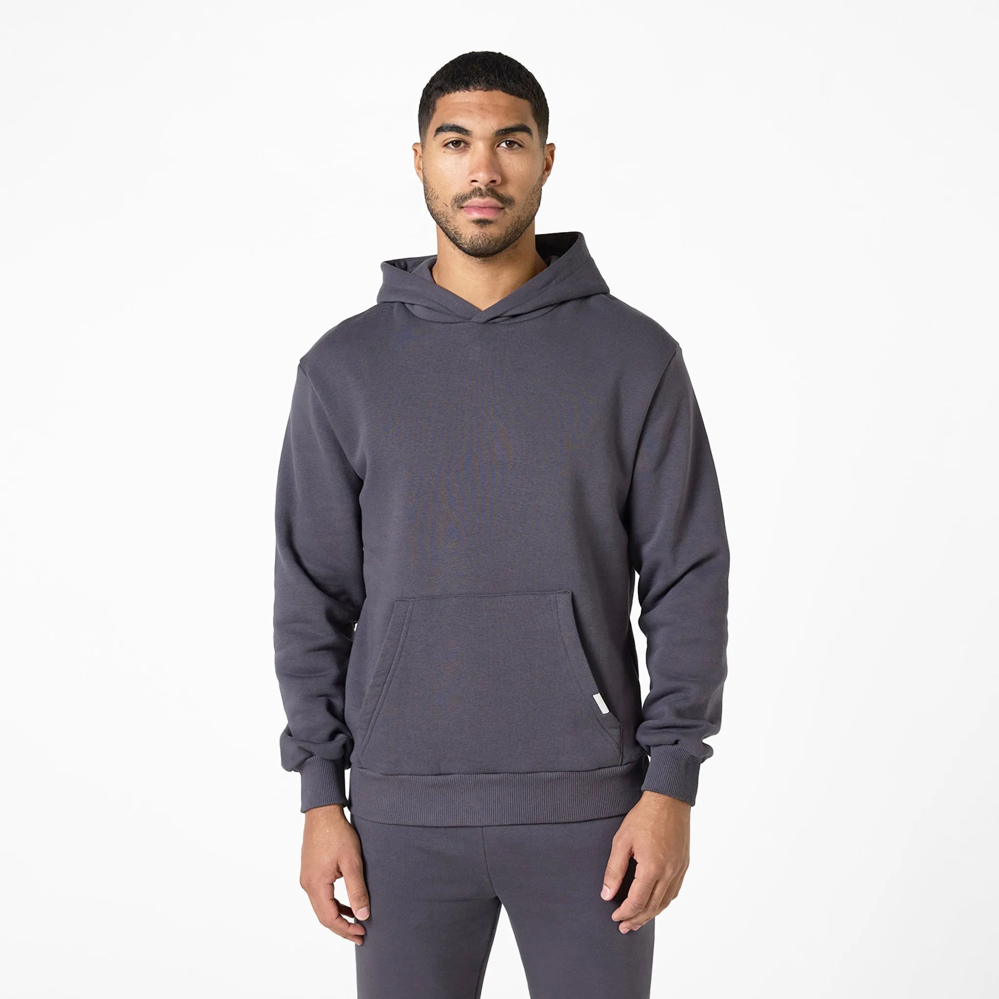 Relaxed Fit Hoodie | Dark Grey