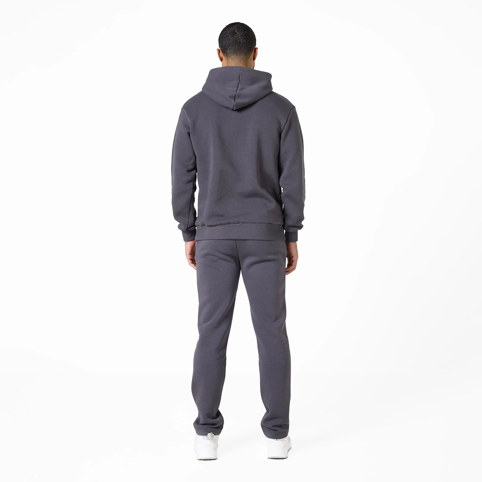 Relaxed Fit Hoodie | Dark Grey