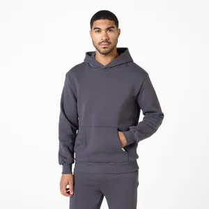 Relaxed Fit Hoodie | Dark Grey