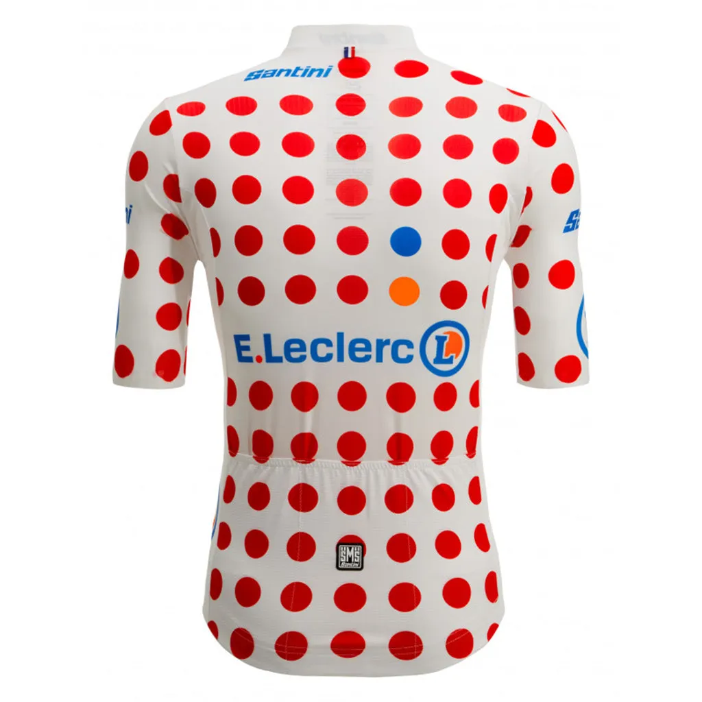 Santini Tour De France Best Climber Leader Jersey - Polka