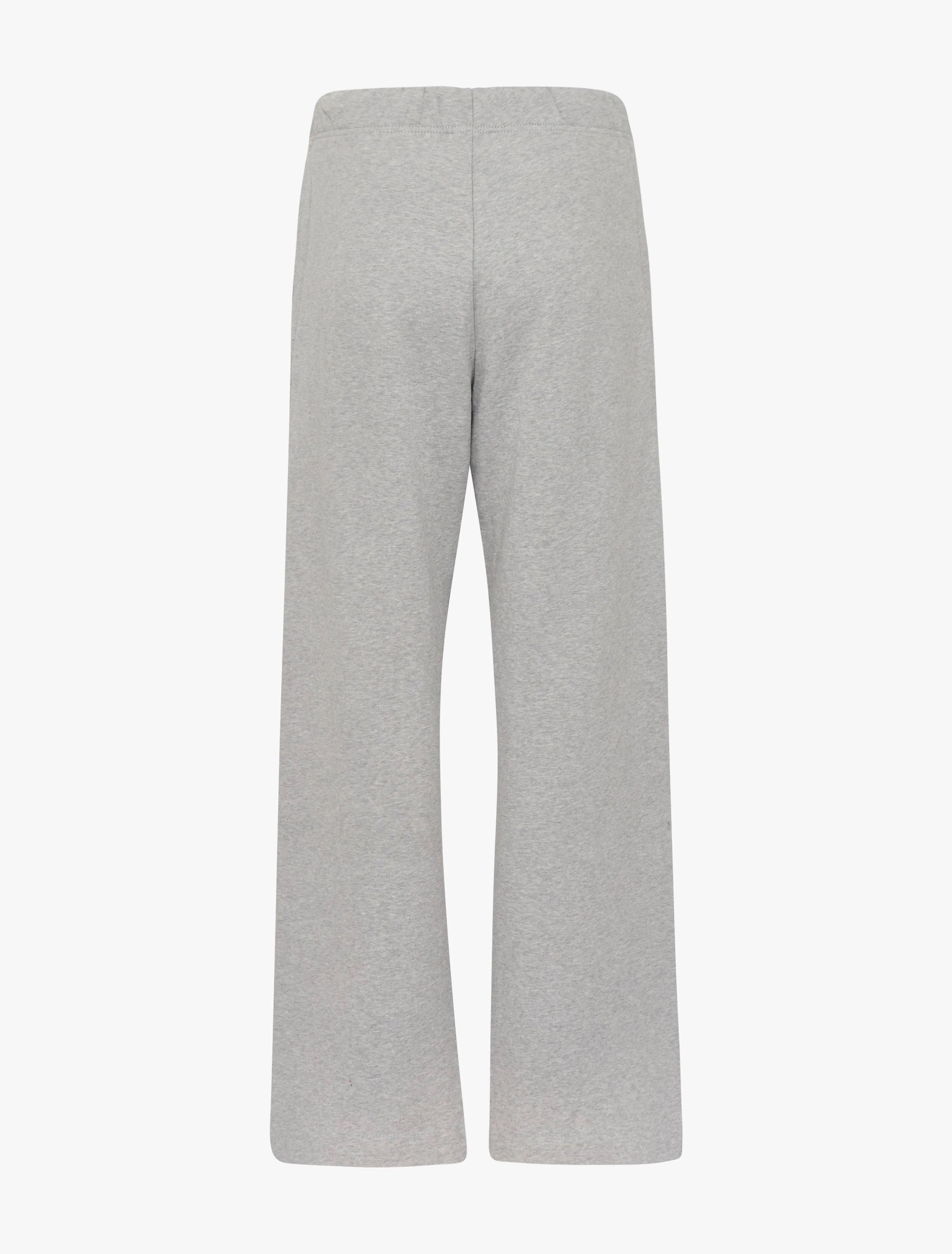 Signature Straight Leg Sweatpant in Grey Marl