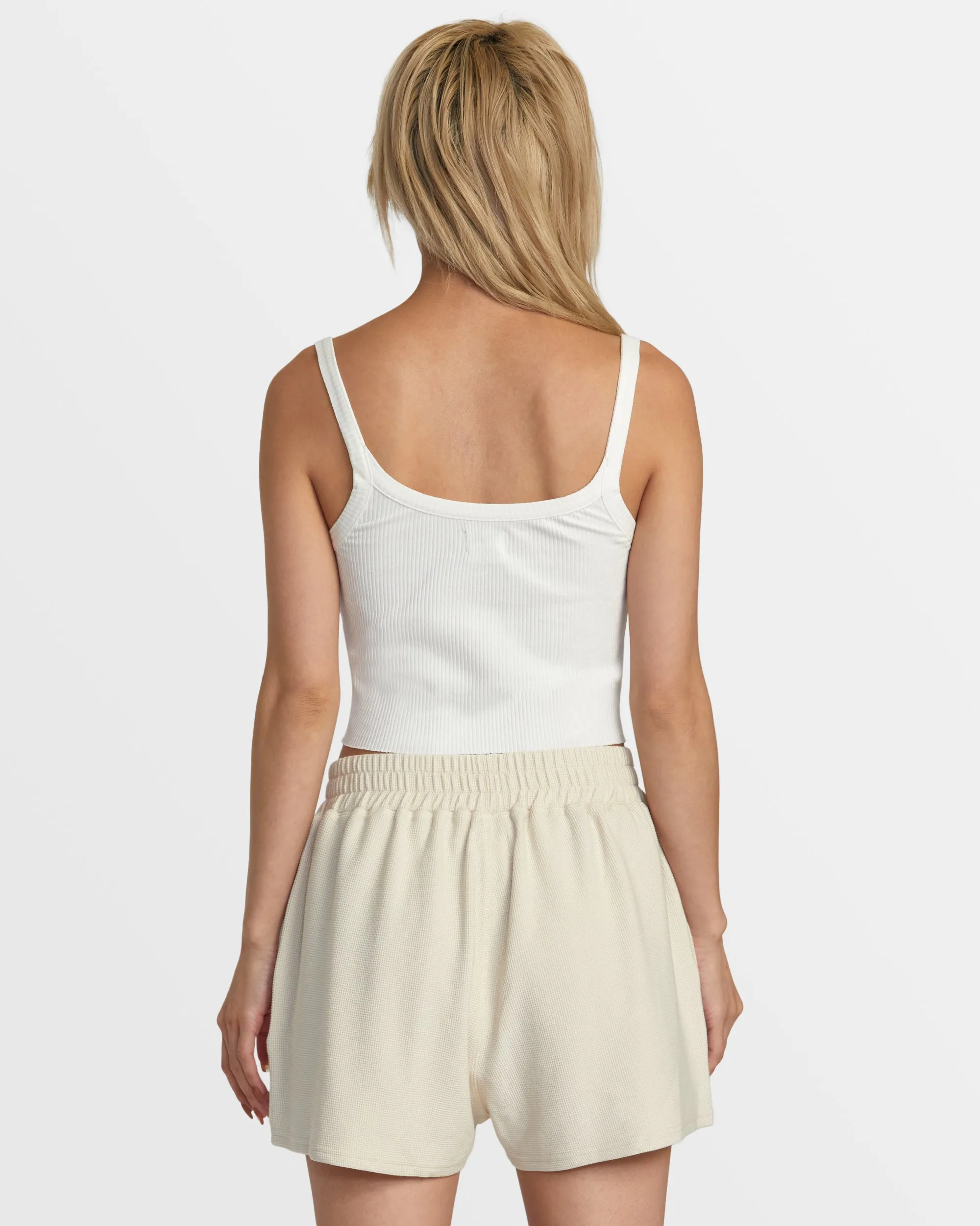 Sofie Waffle Short - Latte
