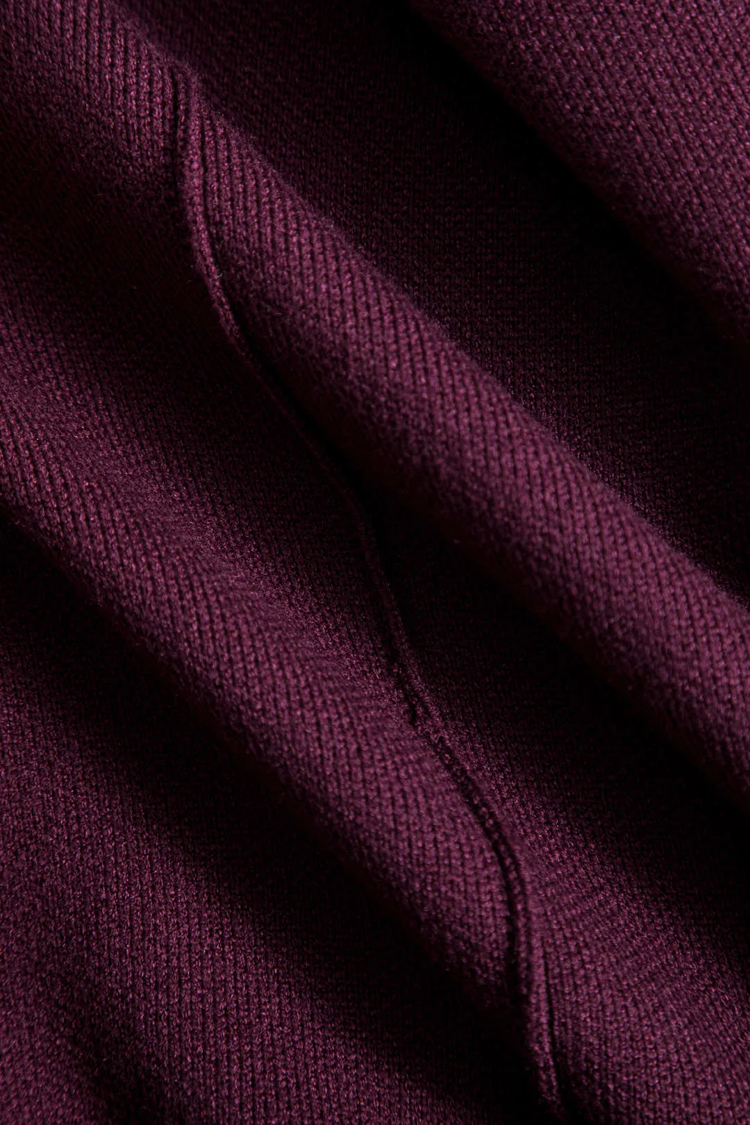 Solid Sweater Buckle Cardigan