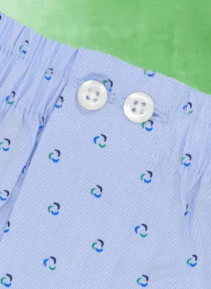 The Perfect Boxer Short in Recycled Blue