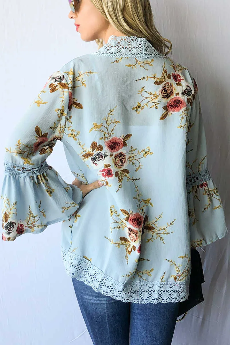 Tropical Ease Kimono / Cardigan