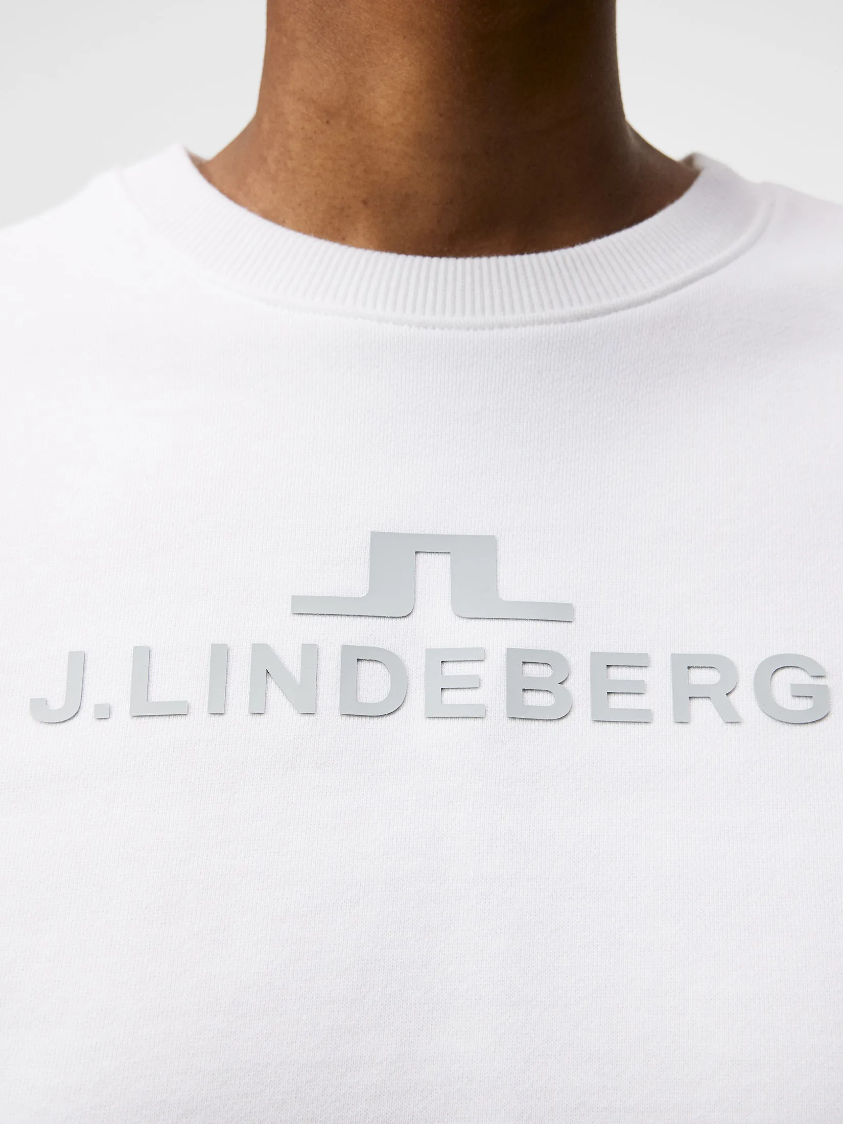 W Alpha Crew Neck / White