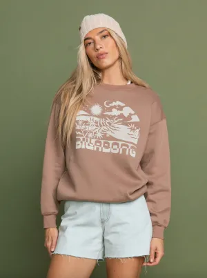 white space graphic crewneck